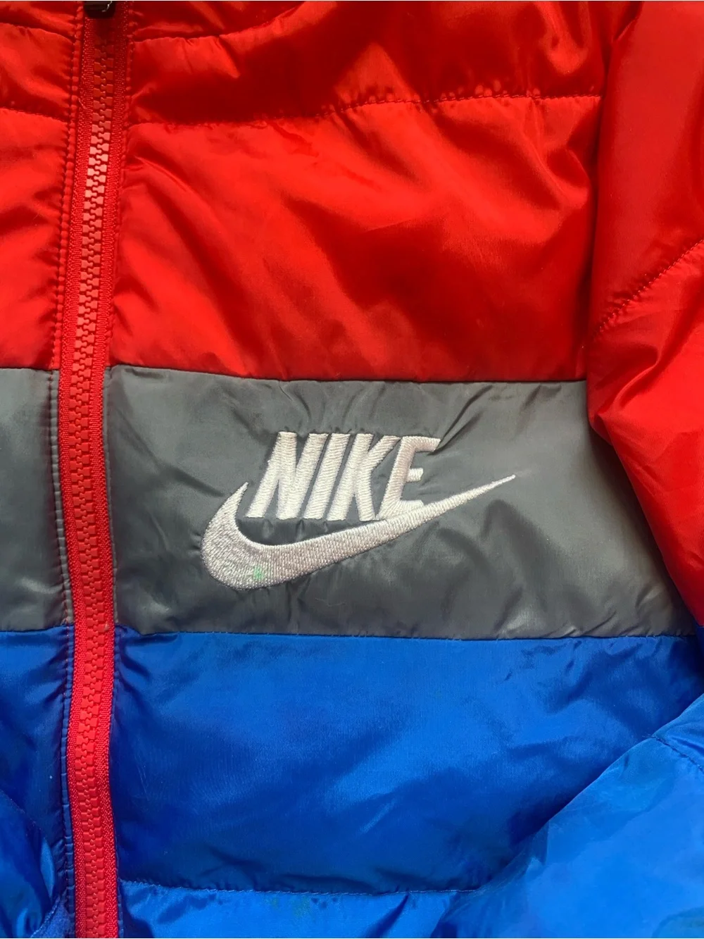 Nike Kids Colorblock winter Puffer Jacket sport 4-5Y 104-110cm